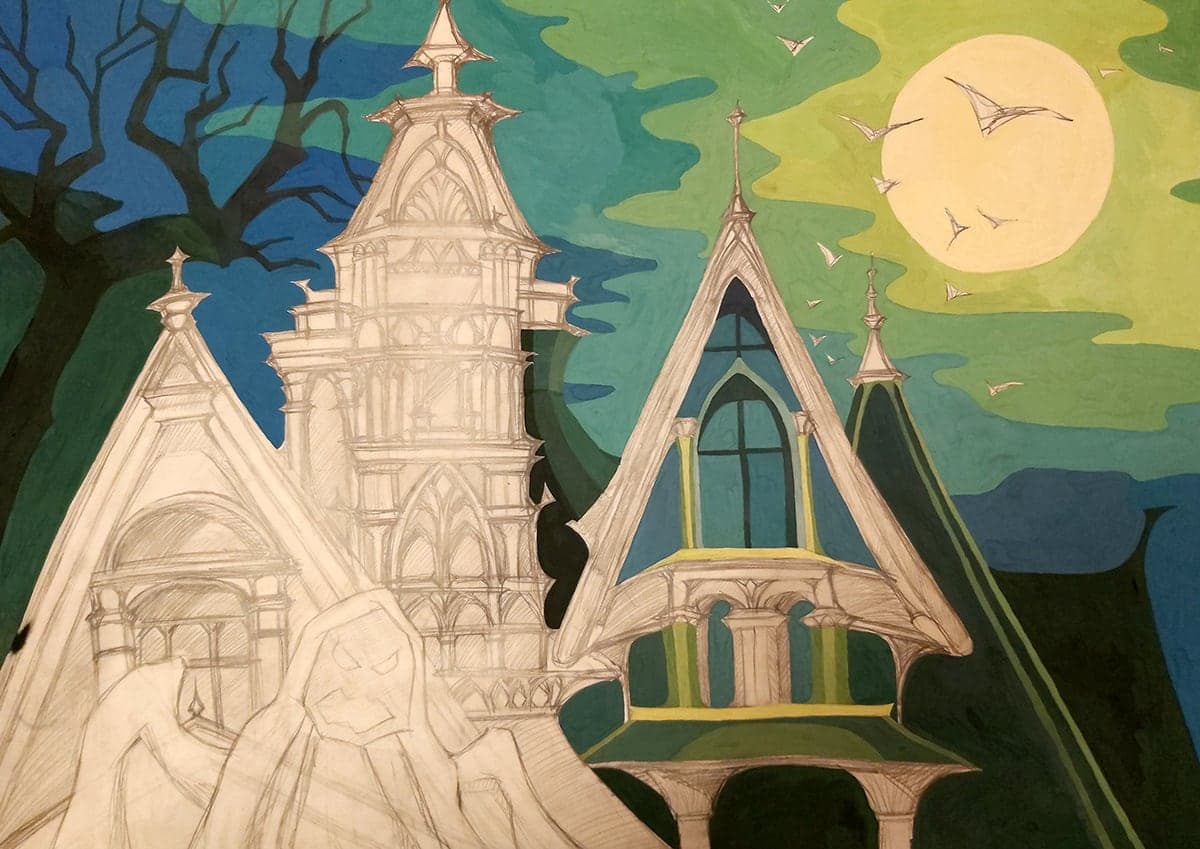 Haunted House by Vera Kozyakova
