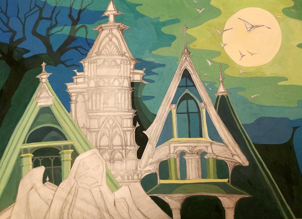 Haunted House by Vera Kozyakova