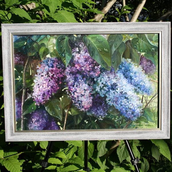 Lilacs after Rain by Vera Kozyakova