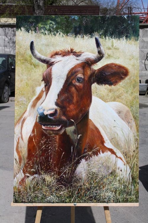 The Cow by Vera Kozyakova
