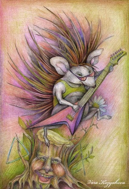 Animals. Character Design by Vera Kozyakova