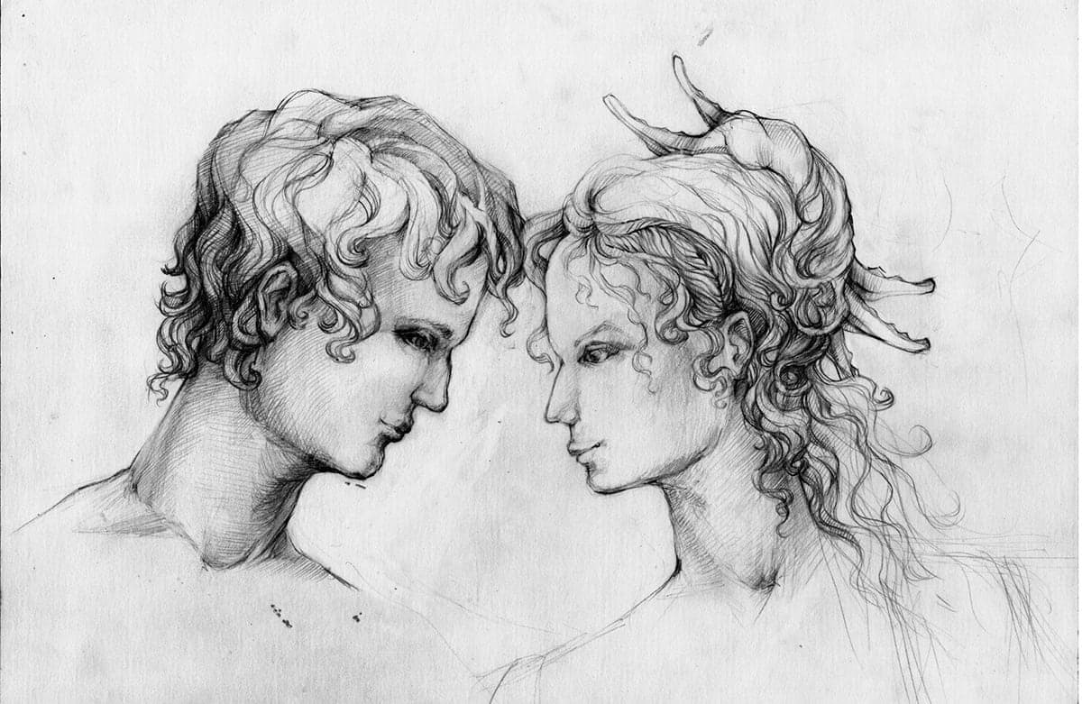 Lovers by Vera Kozyakova