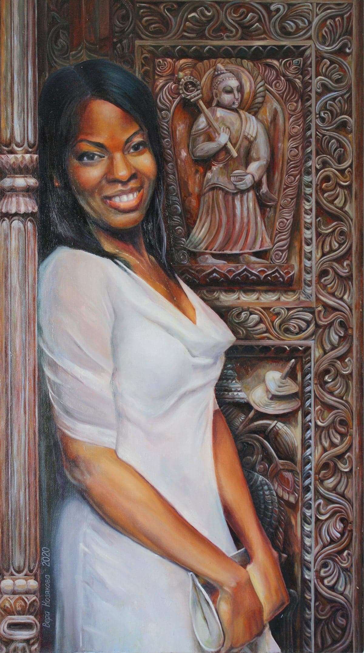 Portrait of Marisa by Vera Kozyakova