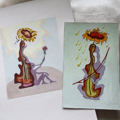Graphic Sketches by Vera Kozyakova